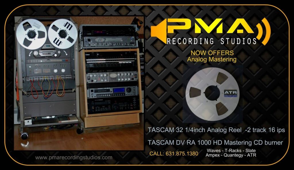 PMA Recording Studios promotional artwork